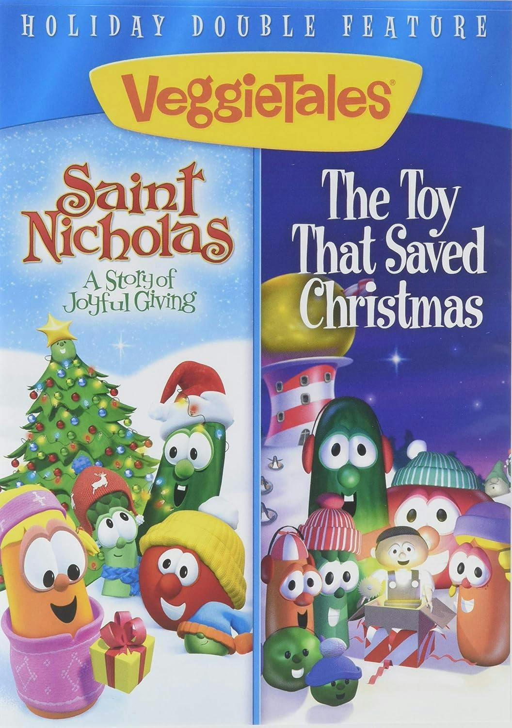 880694 Veggie Tales - Saint Nicholas & Toy That Saved Christmas Double Feature DVD