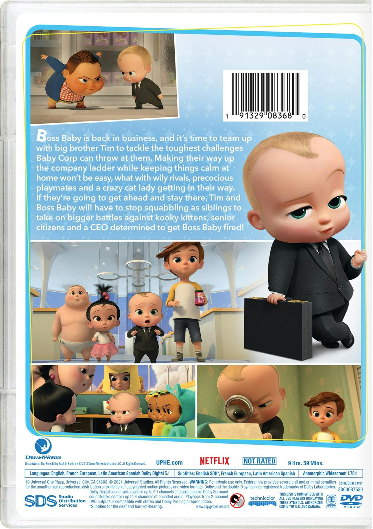 Buy The Boss Baby - Back in Business: Season 1-2 Box Set DVD | CLICKII