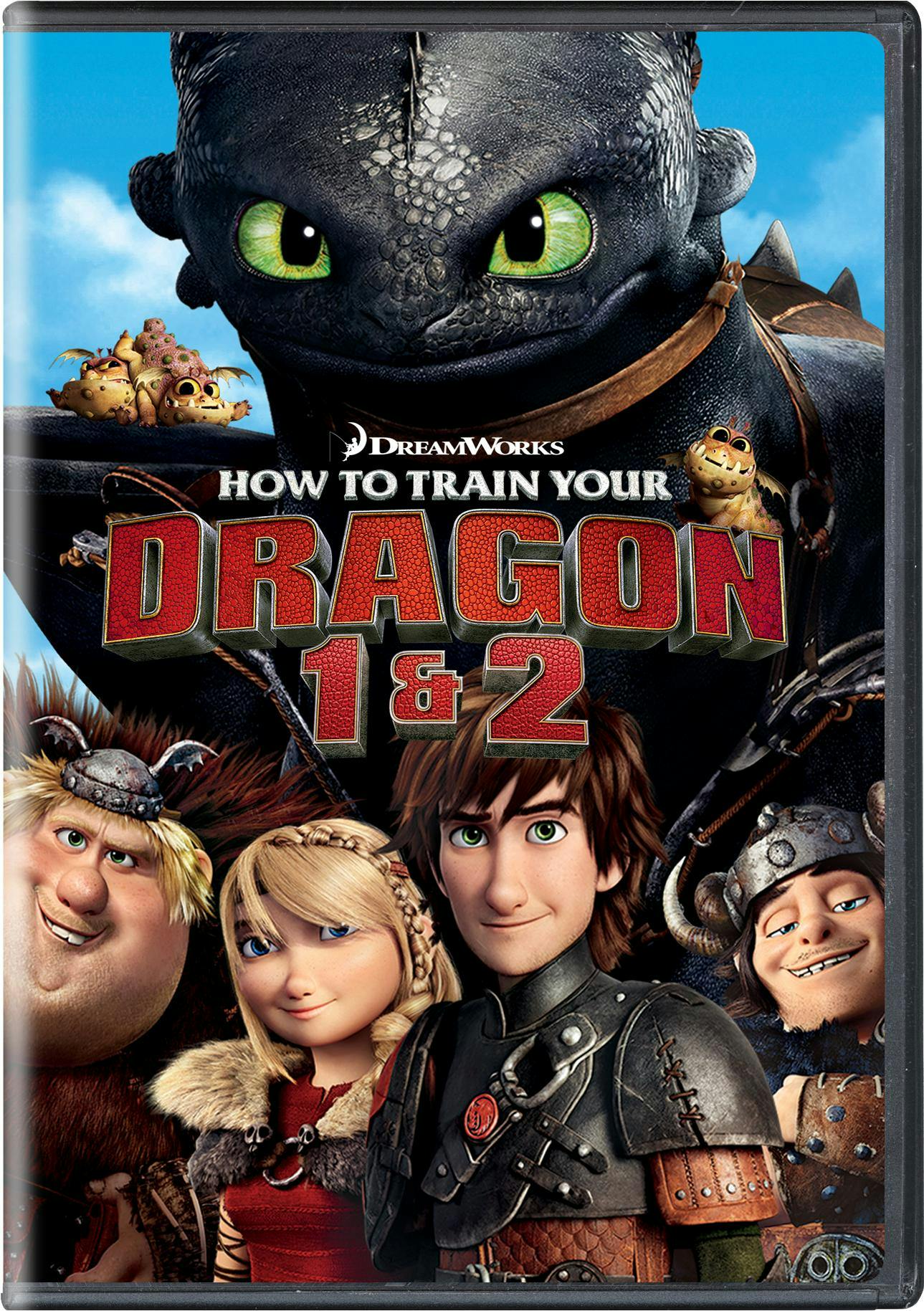 How to Train Your Dragon 1 & 2 - DVD
