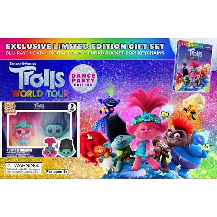 Trolls 2: World Tour (with FUNKO Pop Keychains) [Blu-ray]