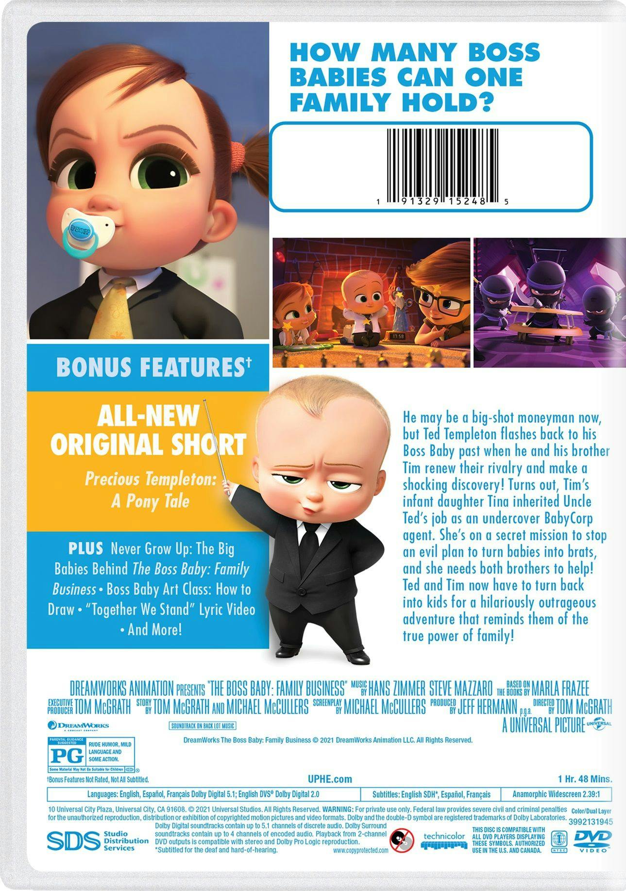 Buy The Boss Baby Family Business DVD DVD GRUV