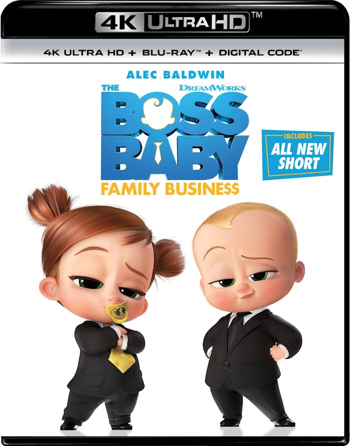 The Boss Baby: Family Business (4K Ultra HD + Blu-ray) [UHD]