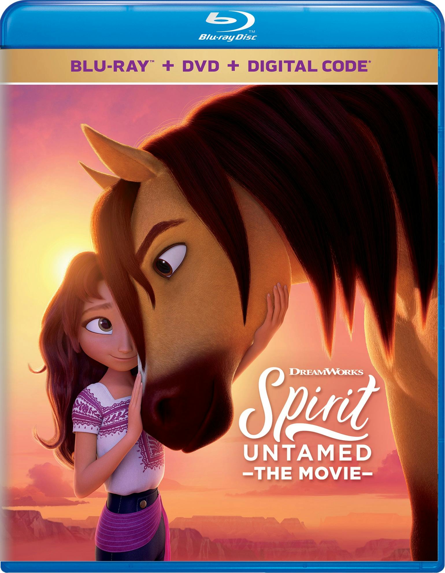 Buy Spirit Untamed with DVD Blu ray GRUV