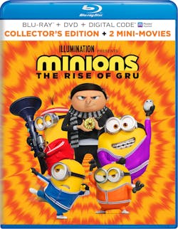 Minions: The Rise of Gru (Blu-ray + DVD + Digital Copy) [Blu-ray]