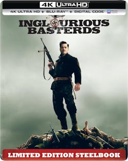 Inglourious Basterds (Limited Edition 4K Ultra HD Steelbook + Blu-ray) [UHD]