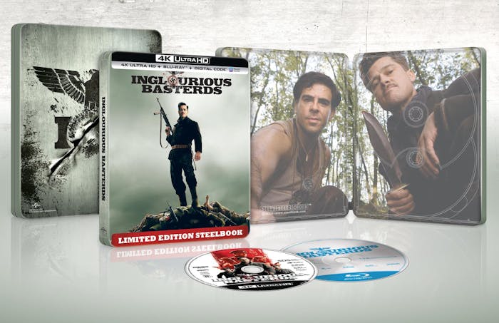 Inglourious Basterds (Limited Edition 4K Ultra HD Steelbook + Blu-ray) [UHD]