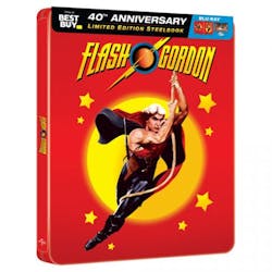Flash Gordon 40th Anniversary Limited Edition Steelbook [Blu-ray]
