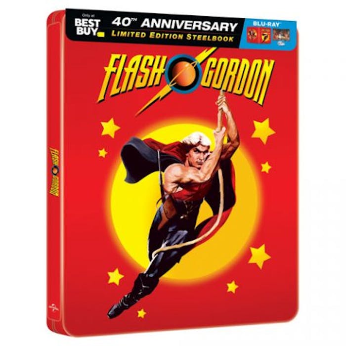 Flash Gordon 40th Anniversary Limited Edition Steelbook [Blu-ray]