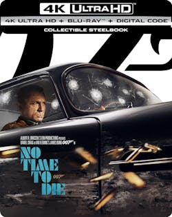 No Time to Die (Limited Edition Steelbook 4K Ultra HD + Blu-ray + Digital) [UHD]