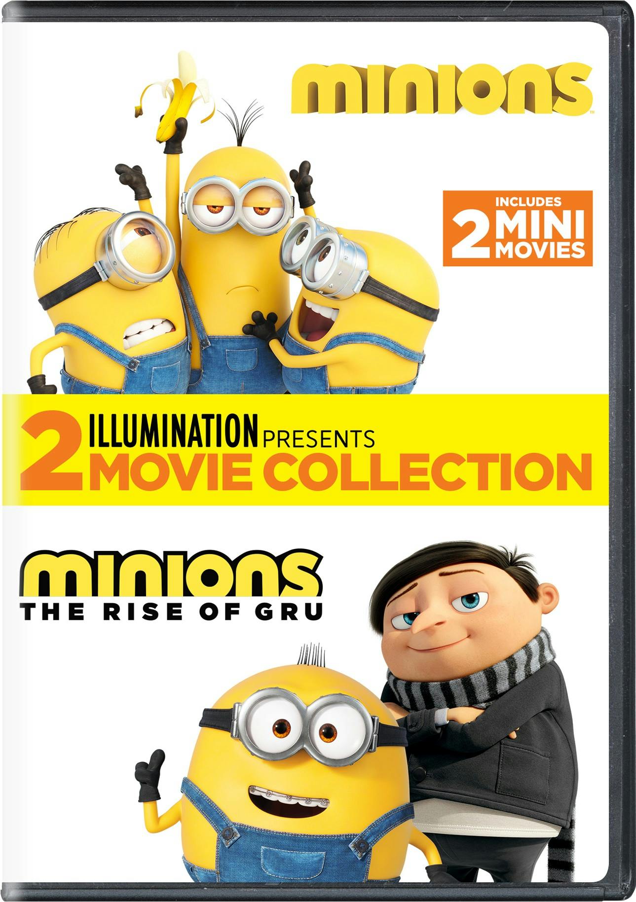 Minions 2 movie Collection DVD Double Feature DVD