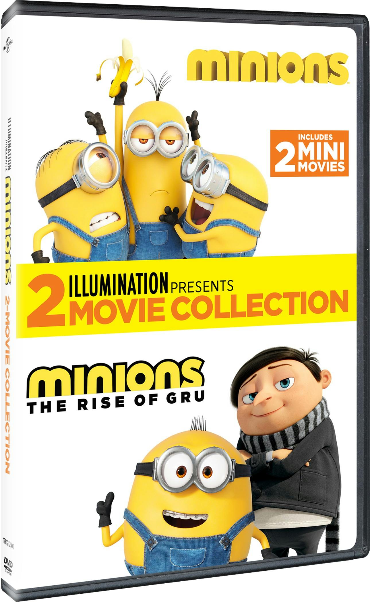 Buy Minions 2 movie Collection DVD Double Feature DVD GRUV