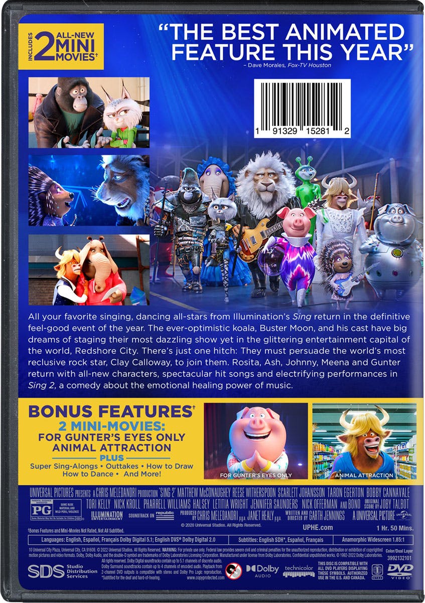 Buy Sing 2 DVD GRUV