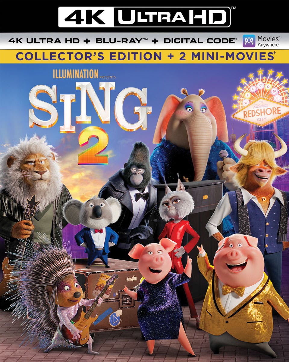 Sing Special Edition 4K UHD Blu-ray Steelbook online