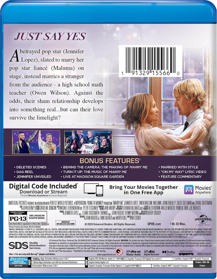 Marry Me (with DVD) [Blu-ray]