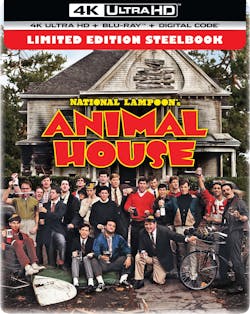 National Lampoon's Animal House (Limited Edition 4K Ultra HD Steelbook + Blu-ray) [UHD]