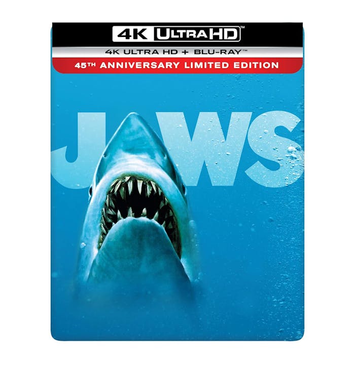 Jaws - 45th Anniversary Edition (Limited Edition 4K Ultra HD Steelbook + Blu-ray) [UHD]