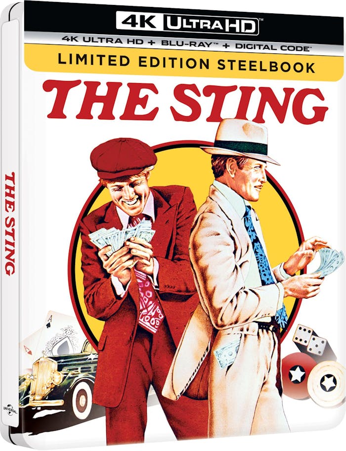 The Sting (Limited Edition 4K Ultra HD Steelbook + Blu-ray) [UHD]