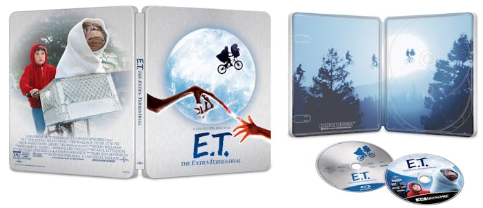 E.T. The Extra-Terrestrial - Limited Edition Steelbook (4K UHD Steelbook + Blu-ray) [UHD]