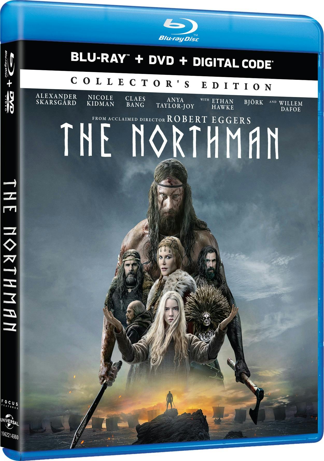 The high quality Northman - 4K UHD + BLU-RAY Steelbook -SEALED