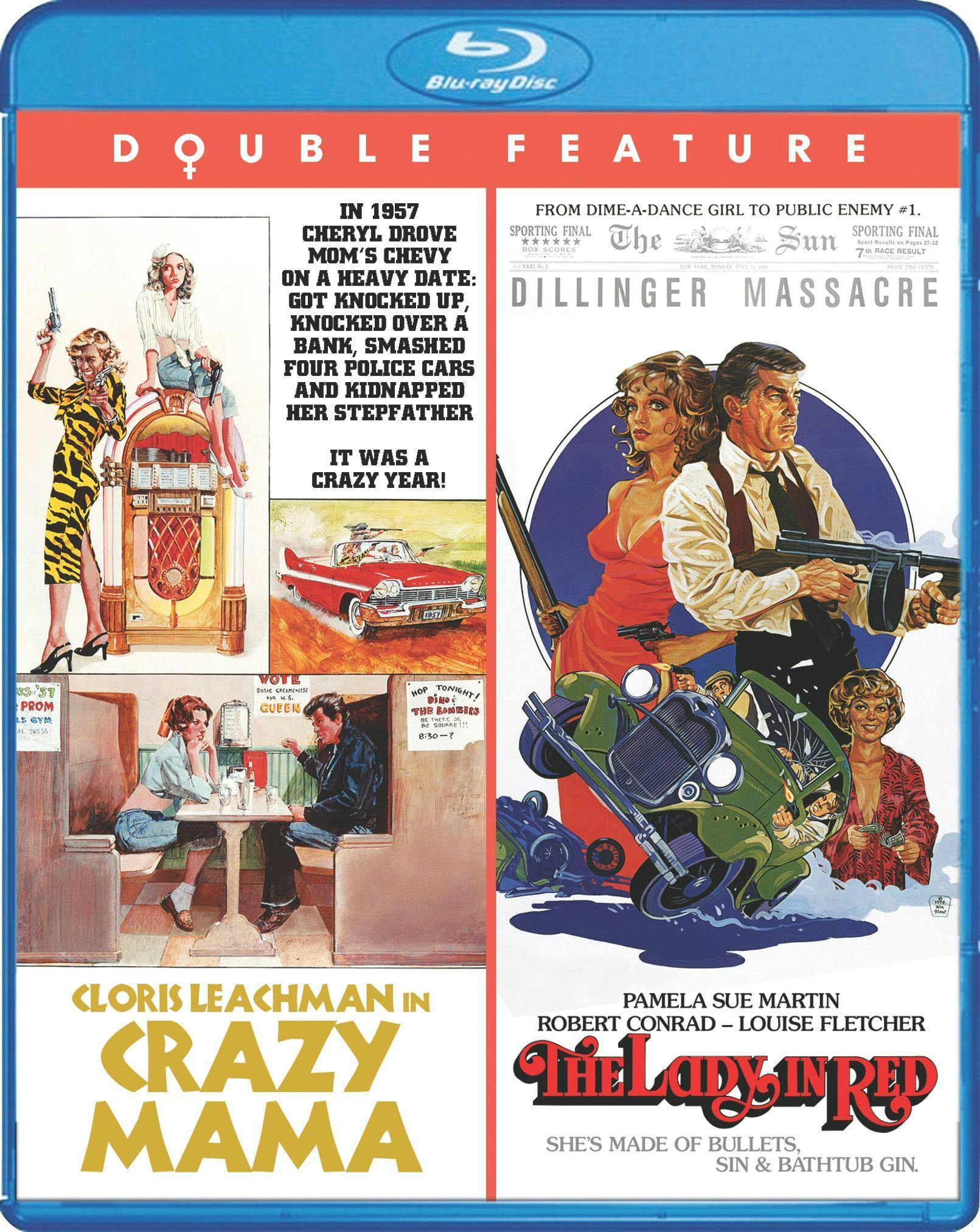 Crazy Mama/Lady In Red - Blu-ray
