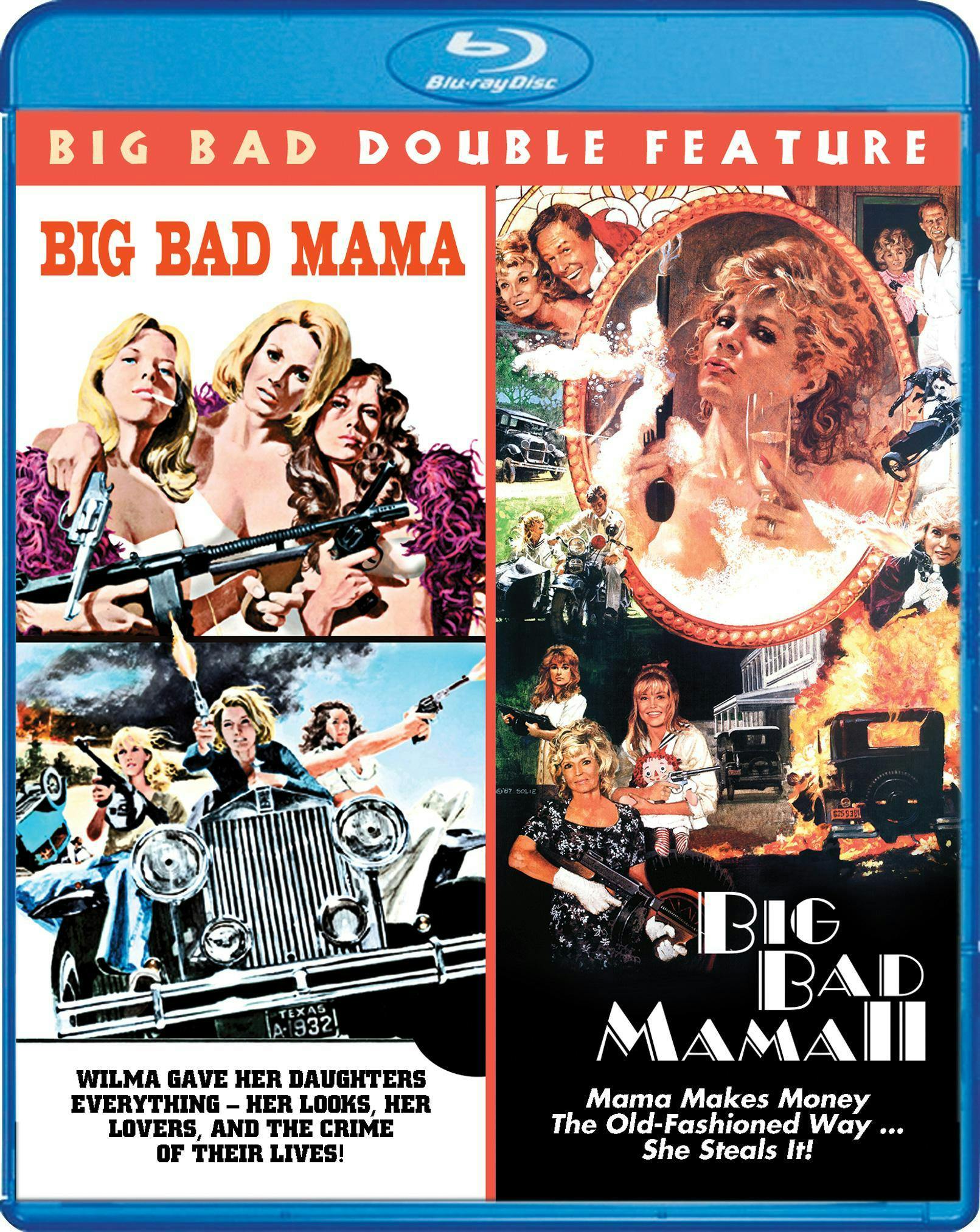 Big Bad Mama / Big Bad Mama II - Double Feature - Blu-ray