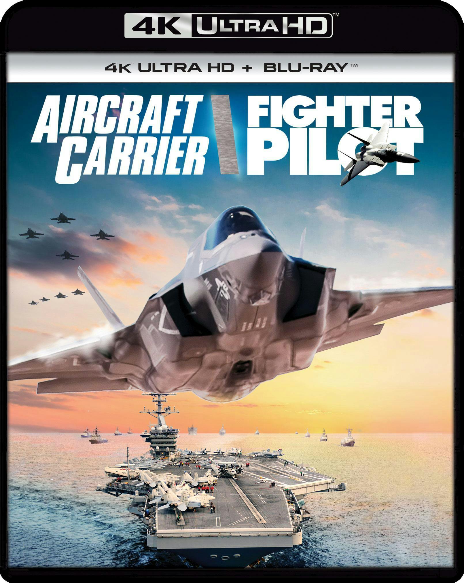 Aircraft Carrier: Guardian of the Seas / Fighter Pilot: Operation Red Flag Double Feature - UHD