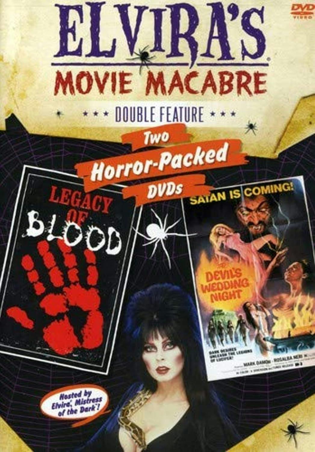 Elvira's Movie Macabre: Legacy of Blood / The Devil's Wedding Night Double Feature - DVD
