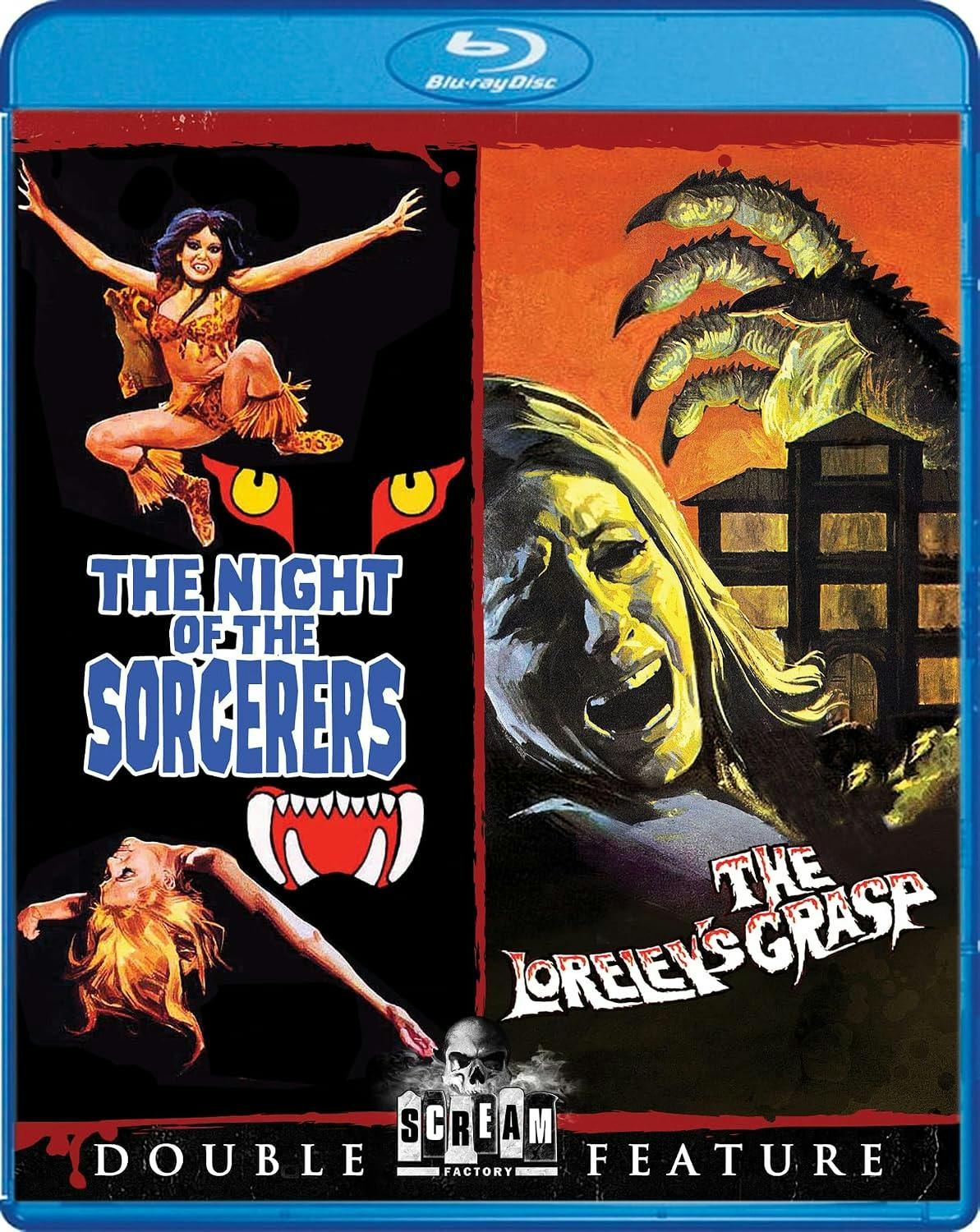 The Night Of The Sorcerers / The Loreley's Grasp - Double Feature - Blu-ray