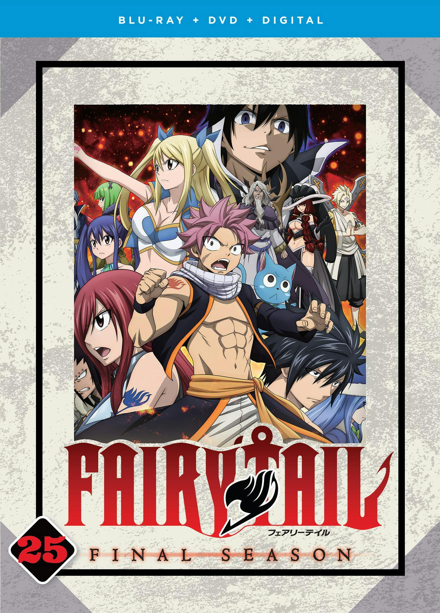 Buy Fairy Tail: Final Season - Part 25 Blu-ray + DVD + Digital Blu