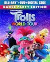 Trolls World Tour (Dance Party Edition DVD + Digital) [Blu-ray] - Front