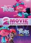 Trolls/Trolls World Tour (DVD Double Feature) [DVD] - Front
