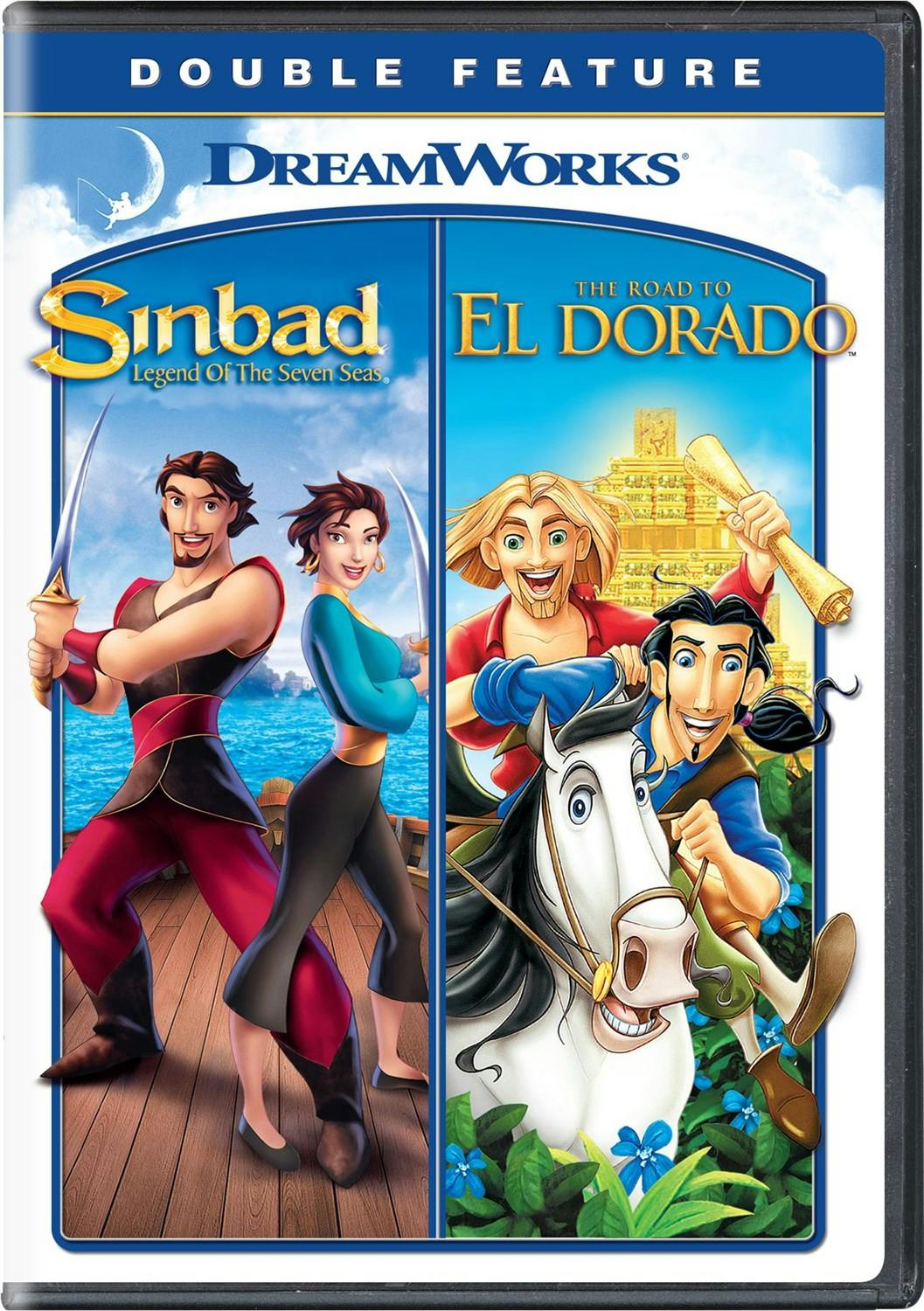 Sinbad: Legend of the Seven Seas/The Road to El Dorado (DVD Double Feature) - DVD - Animation Movies on DVD - Movies on GRUV