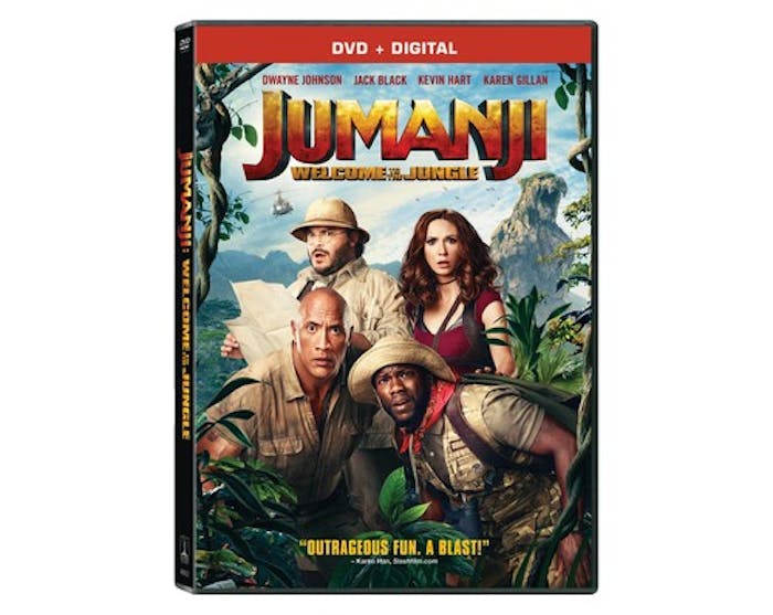 Jumanji: Welcome to the Jungle (DVD + Digital HD) [DVD]