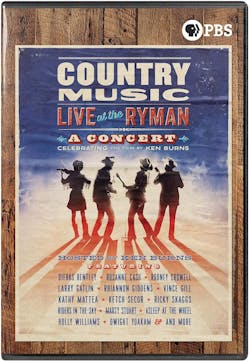 Country Music: Live at the Ryman [DVD]