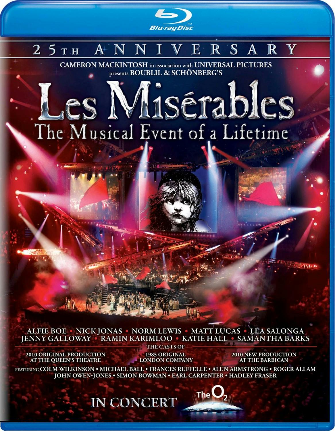 Les Misérables: In Concert - 25th Anniversary Show (25th Anniversary Edition) - Blu-ray - Stage Musicals Music on Blu-ray