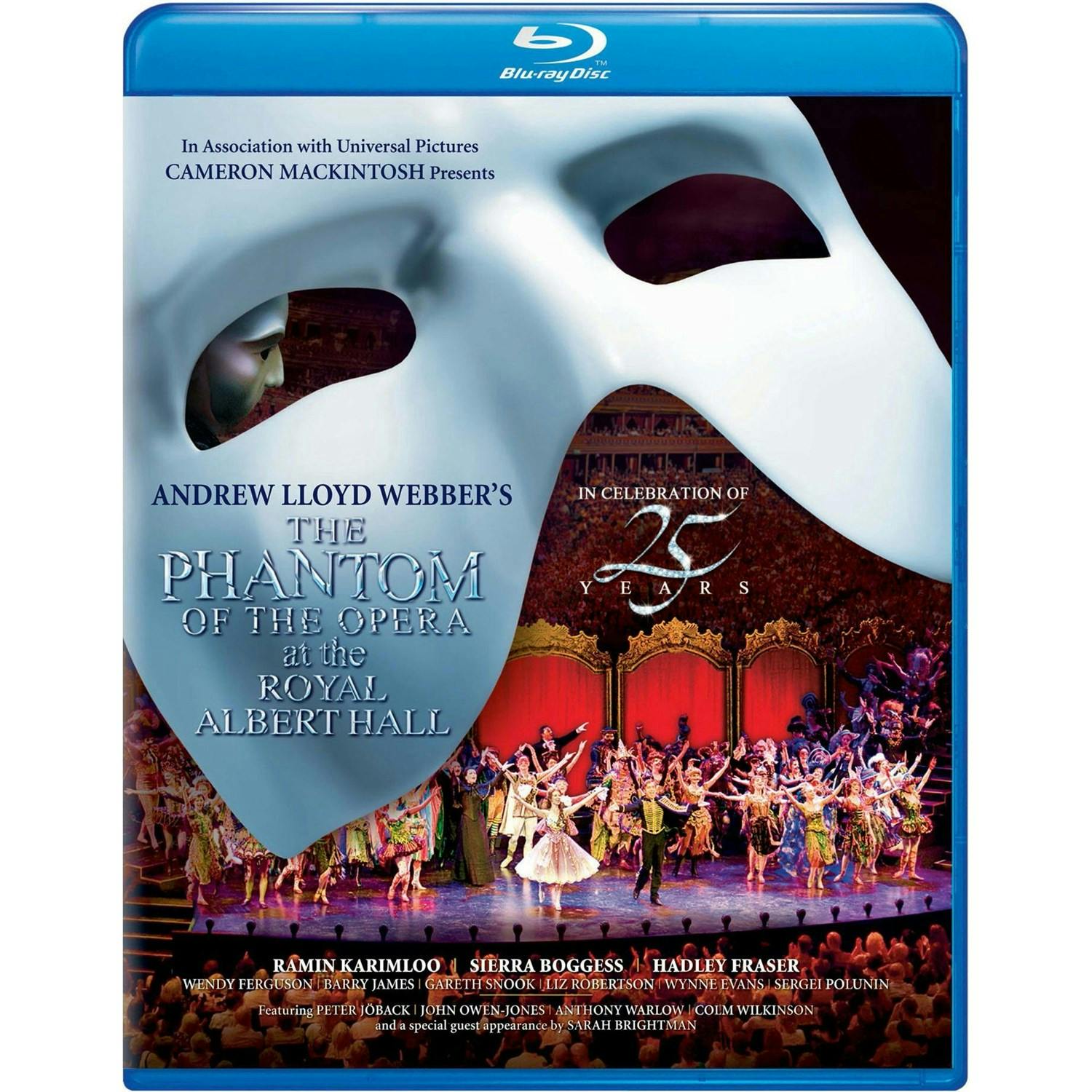 The Phantom of the Opera at the Albert Hall - 25th Anniversary - Blu-ray  - Stage Musicals Music on Blu-ray