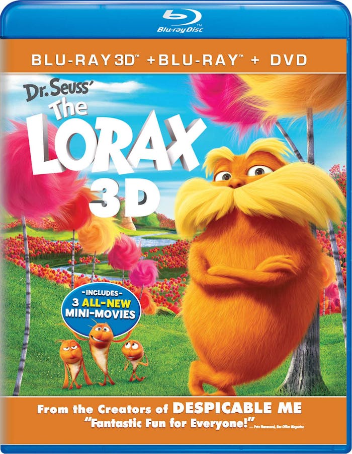 The Lorax 3D (DVD + Digital) [Blu-ray]