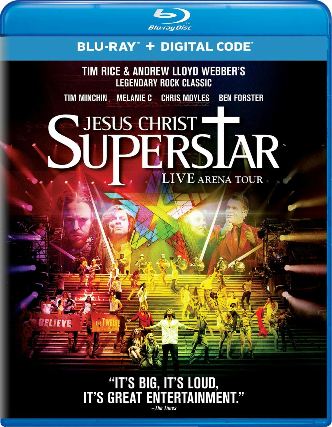 Jesus Christ Superstar - Live Arena Tour 2012 (Blu-ray + Digital Copy) - Blu-ray  - Stage Musicals Music on Blu-ray