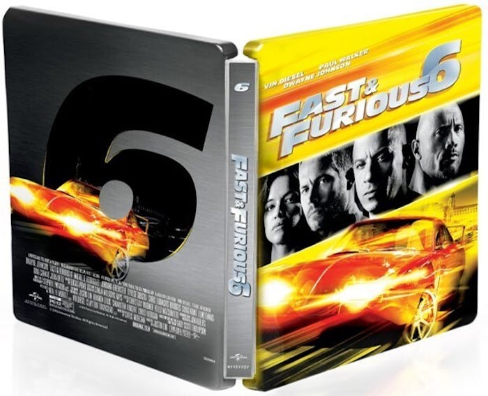 Fast & Furious 6 (Limited Edition Steelbook) [Blu-ray]