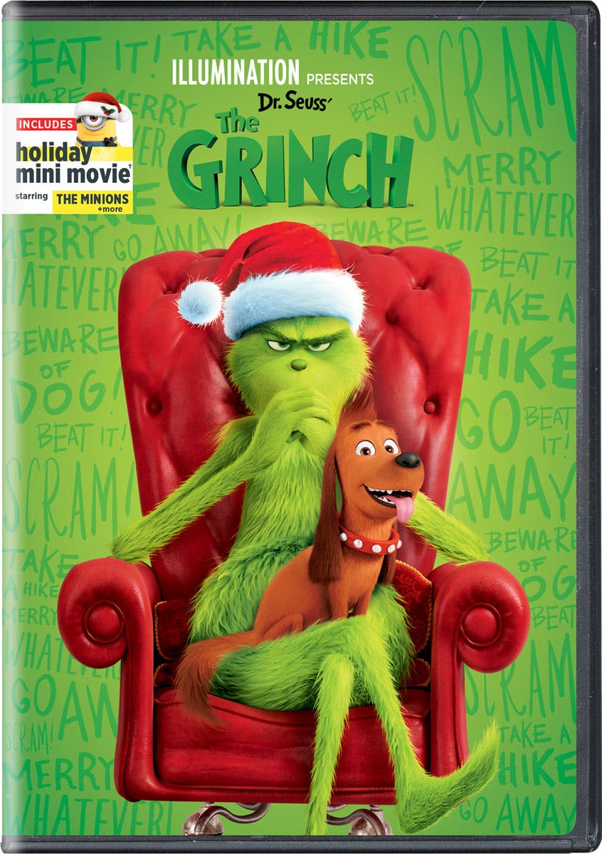 grinch red chair