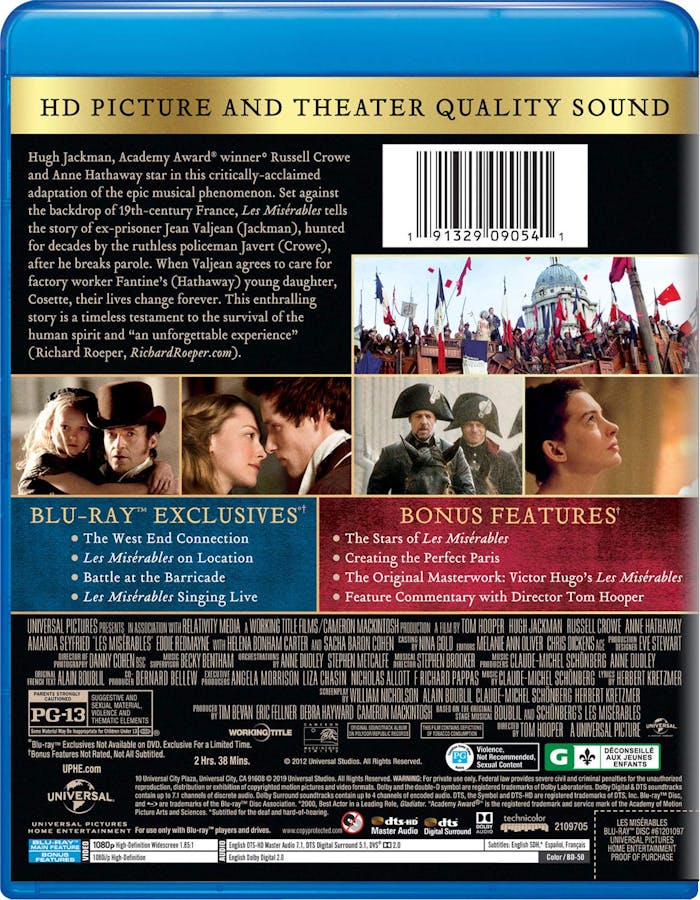 Les Misérables [Blu-ray]