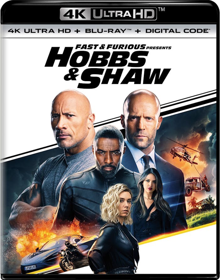 Fast & Furious Presents: Hobbs & Shaw (4K Ultra HD + Blu-ray + Digital HD) [UHD]