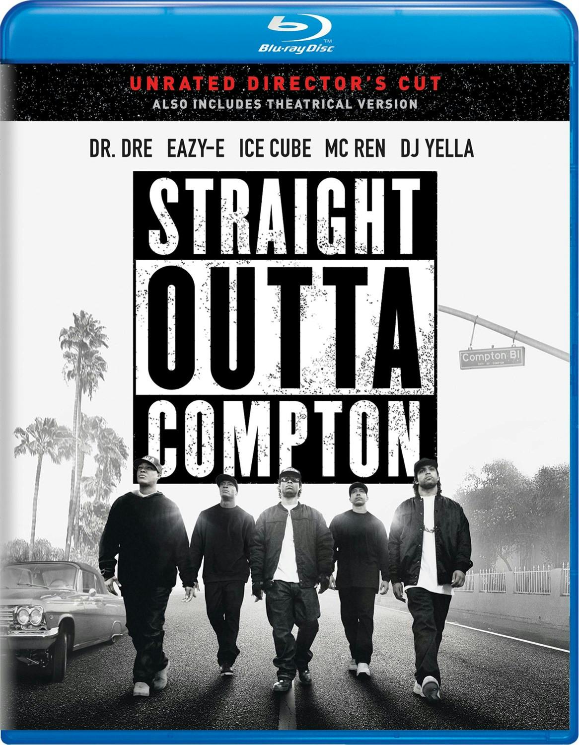 Straight Outta Compton Bluray Directors Cut Bluray Drama Movies on Bluray Movies on GRUV