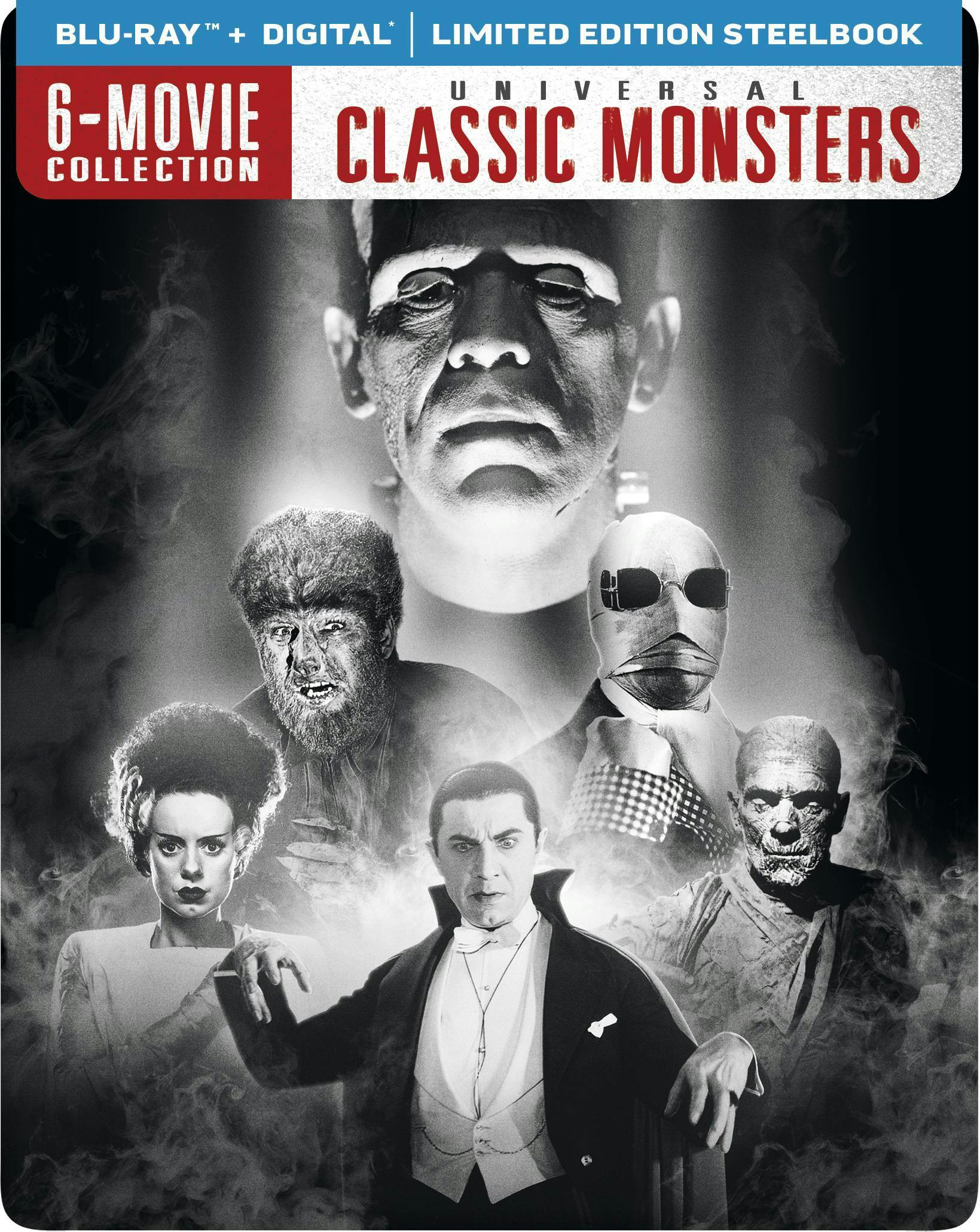 Buy Universal Classic Monsters Collection Box Set (Steelbook) Blu