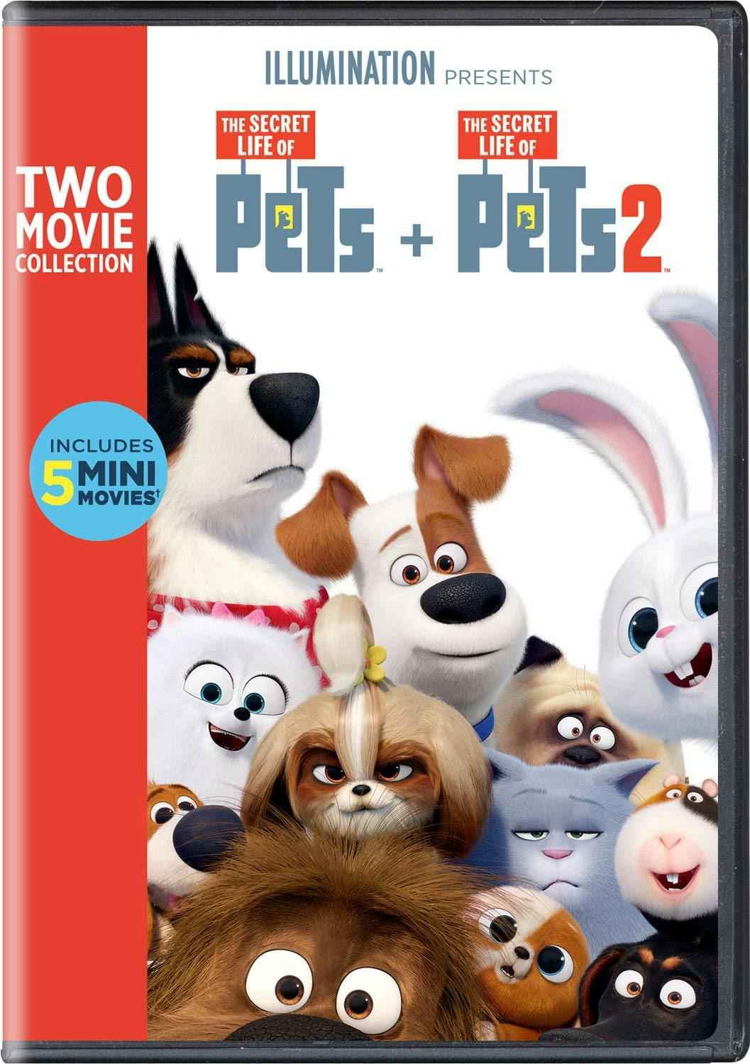 Buy The Secret Life of Pets 1 2 DVD Double Feature DVD GRUV