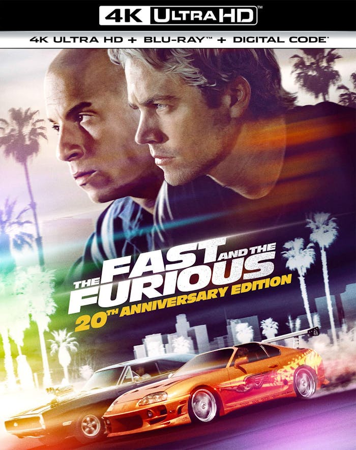 The Fast and the Furious Limited Edition Steelbook (Includes Blu-ray + Digital Code) [UHD]