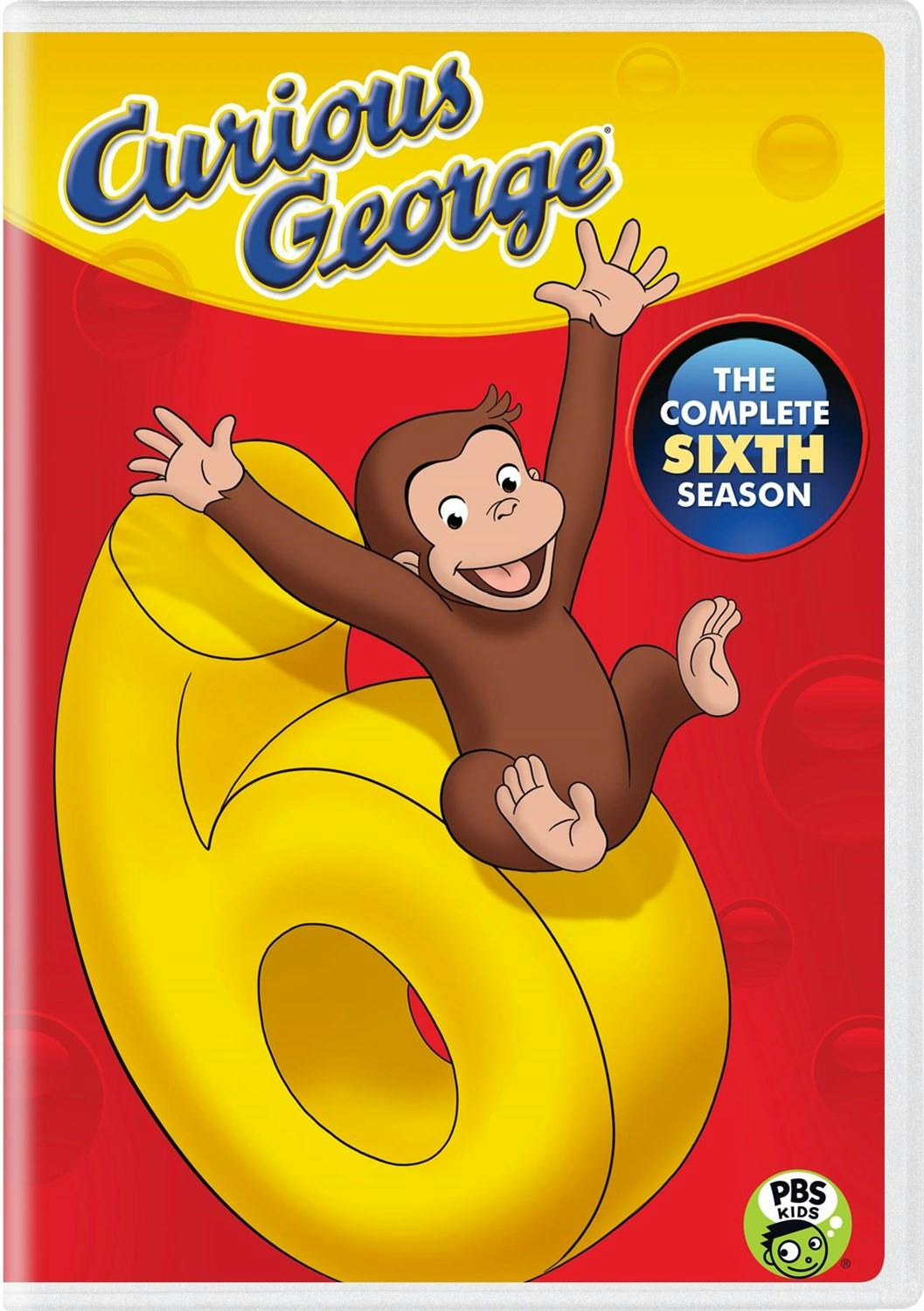 Curious George: The Complete Sixth Season - DVD - Children Movies on DVD - Movies on GRUV