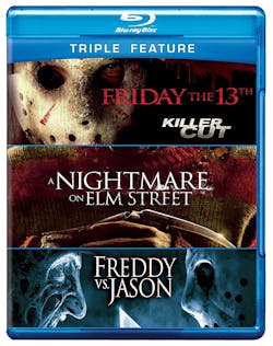 Friday the 13th/A Nightmare On Elm Street/Freddy Vs Jason (Box Set) [Blu-ray]