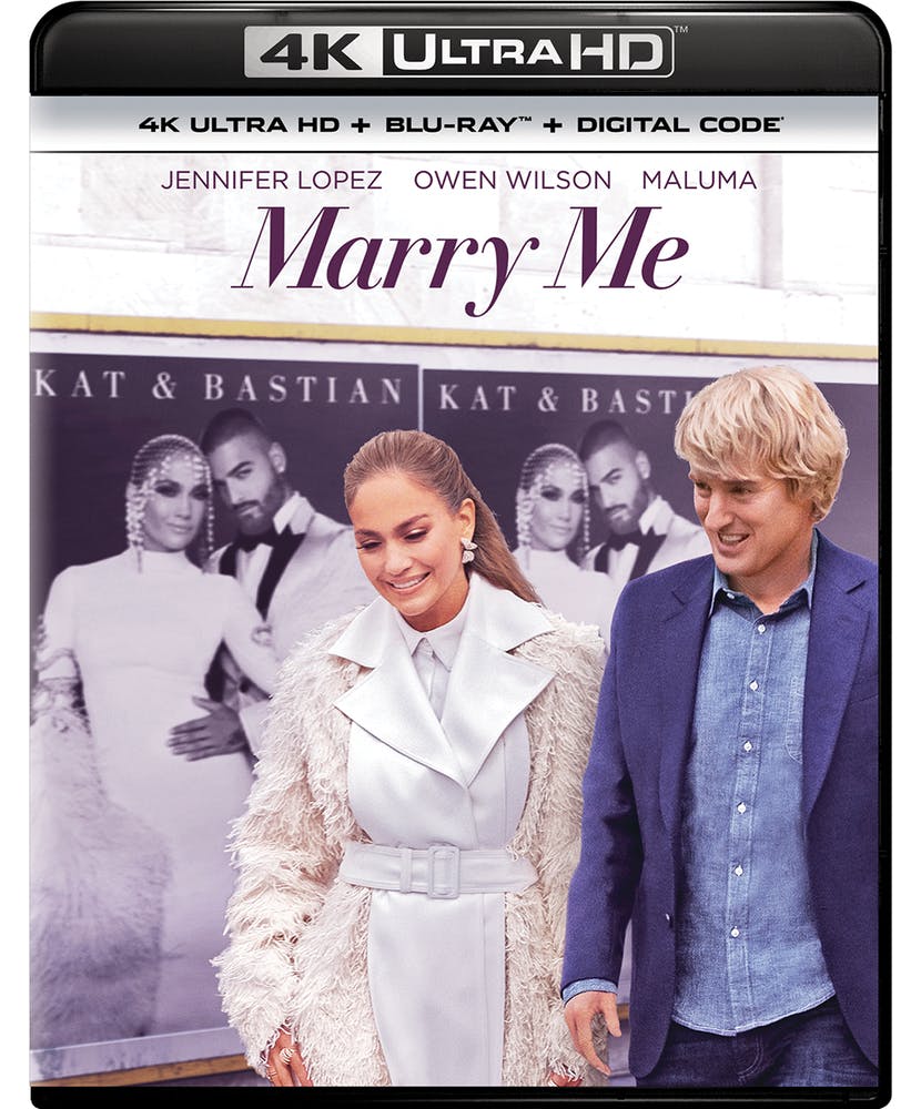 Marry Me 4K UHD  Bluray  Digital  UHD