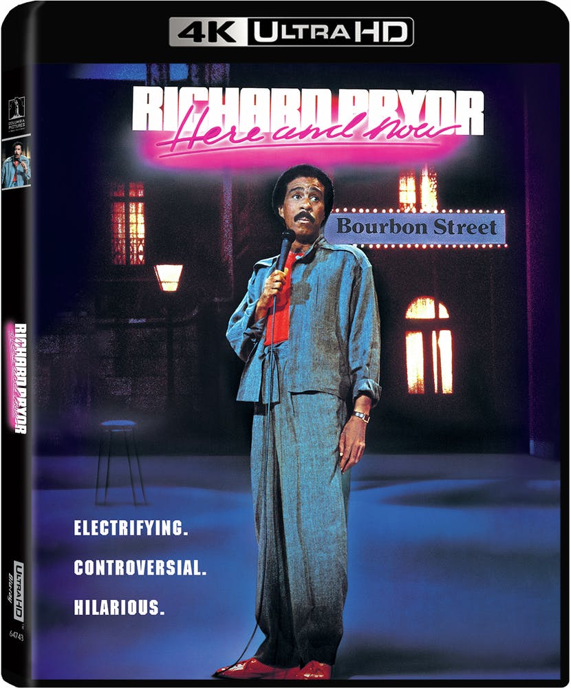 Richard Pryor Here and Now 4K UHD  Digital  UHD